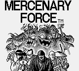 Mercenary Force Title Screen